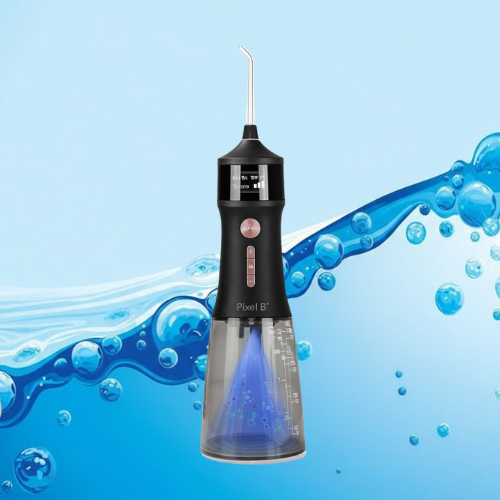 Pixel B LP221 Cordless Water Flosser with OLED Display & 5 Jet Tips
